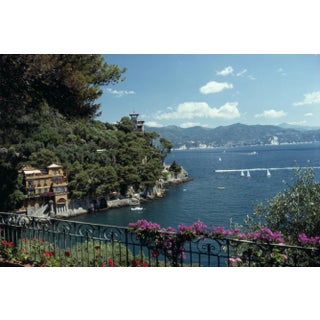 Slim Aarons, Ardissones House Portofino, Estate Stamped Photographic Print, 1977 / 2020s For Sale