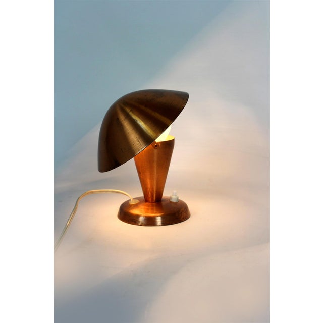 Bauhaus Bauhaus Style Table Lamp from ESC, 1940s For Sale - Image 3 of 18