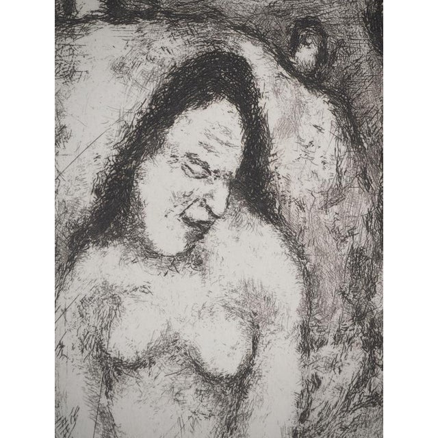 Marc chagall (1887-1985) circumcision, c. 1939 original engraving (maurice potin workshop) signed in the plate on montval...