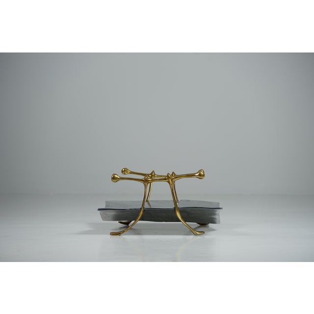 Postmodern Vintage Sculptural Newspaper Rack by David Marshall, 1980s For Sale - Image 3 of 15