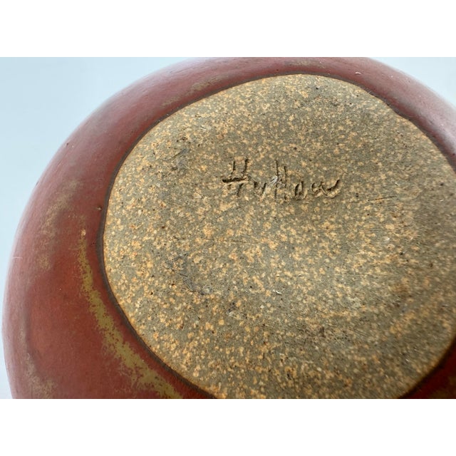 Mid-Century Warren Hullow Isabel Park Studio Art Pottery Vase For Sale - Image 9 of 12