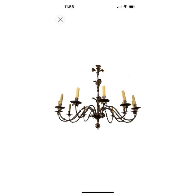16th Century Italian Wrought Iron Chandelier For Sale - Image 17 of 17