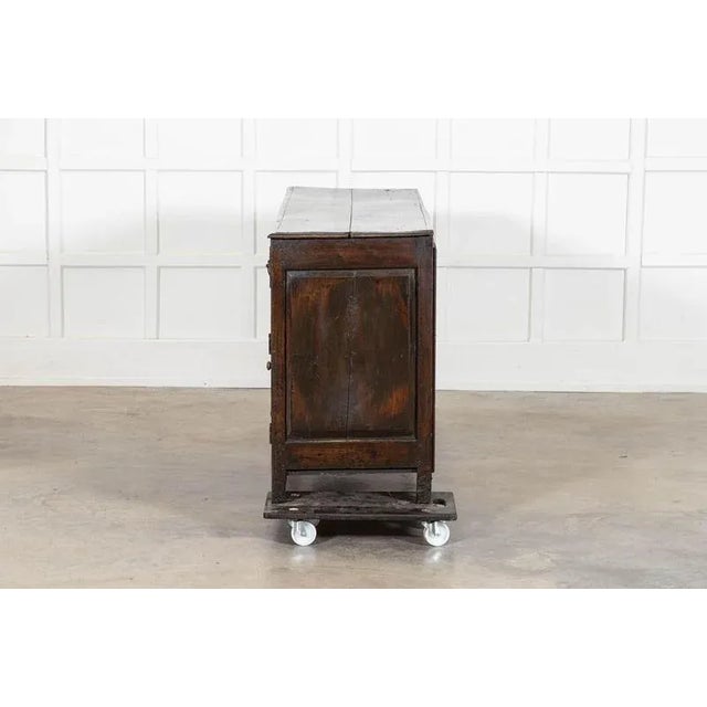 Georgian English Oak Dresser Base, 1800s For Sale - Image 10 of 16
