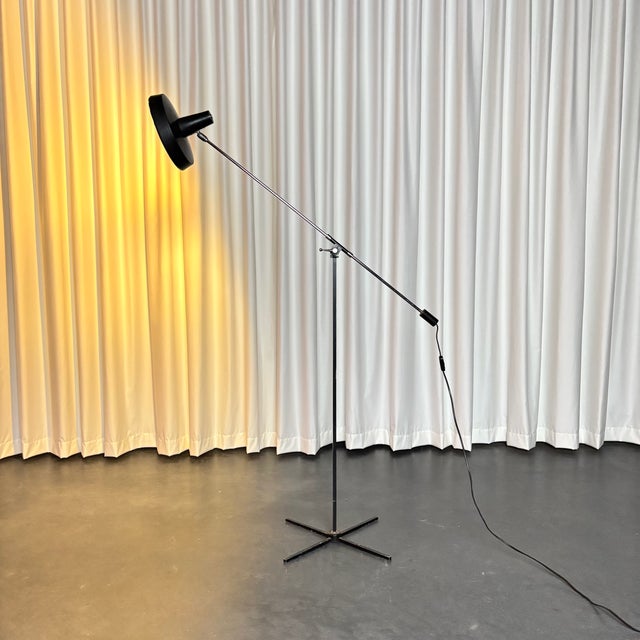 Mid-Century Modern Counterweight Floor Lamp from Boulanger, 1960 For Sale - Image 9 of 12
