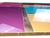 Murano Glass Coffee Table with Brass Frame from Justfurnituress SRL For Sale - Image 6 of 9