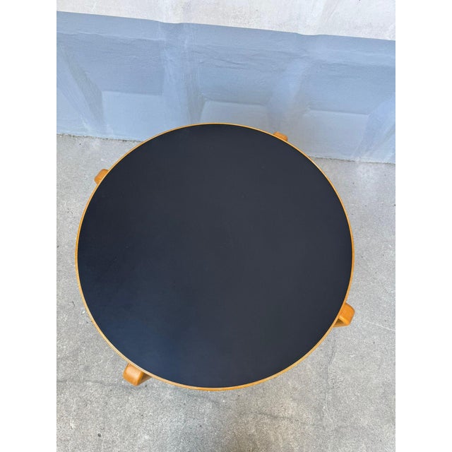 1980s Round Linoleum Model 8000 Dining Table by Magnus Olesen, 1980s For Sale - Image 5 of 7