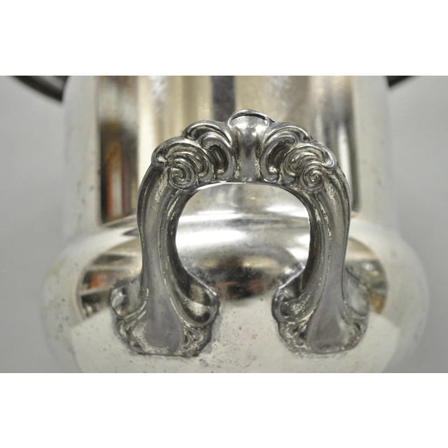 Silver Vintage Leonard Silver Plated Trophy Cup Urn Champagne Chiller Bar Ice Bucket For Sale - Image 8 of 18