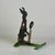 Never Before Seen Carnival Fairground Mechanical Bunny/Rabbit Vintage Metal Shooting Target For Sale - Image 4 of 11