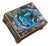 Japanese Cloisonne Enamel Dragon Trinket Box Attributed to Inaba Meiji Period For Sale