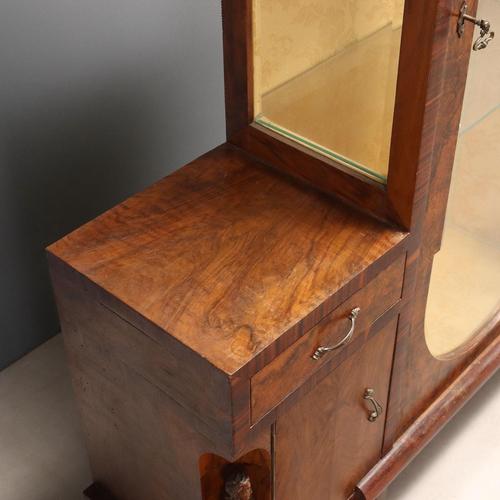 Vintage Showcase Cabinet, 1920s For Sale - Image 12 of 15