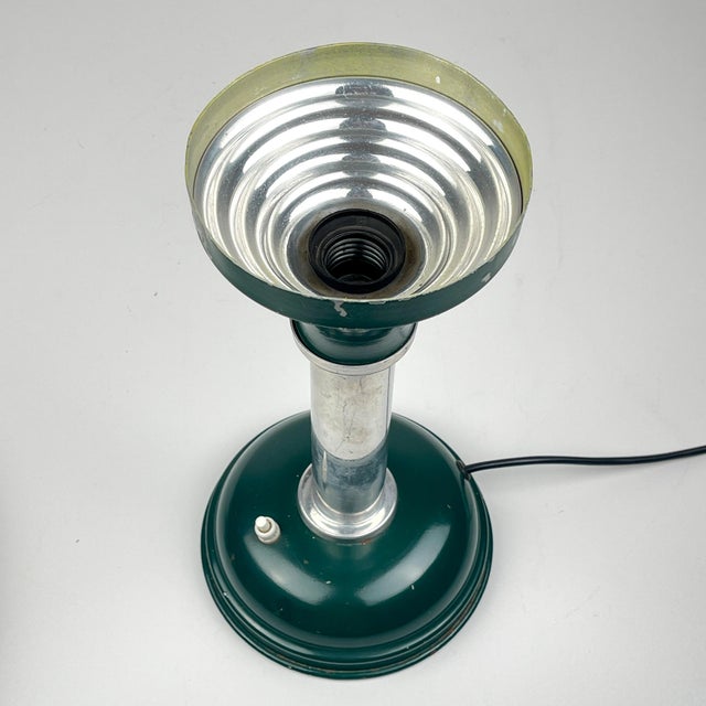Bauhaus Metal Table Lamp, Germany, 1930s For Sale - Image 11 of 15