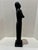 Mid-Century Modern Mid 20th Century Larry Mohr Signed Bronze Figurative Sculpture Tall Modernist Form on Stone Base For Sale - Image 3 of 8