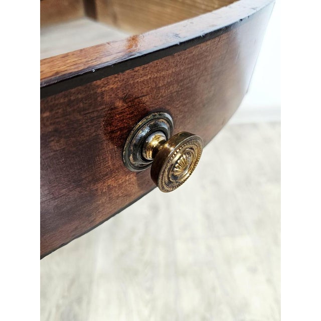 Wood Antique Mahogany Washbasin, England, Early 19th Century For Sale - Image 7 of 17