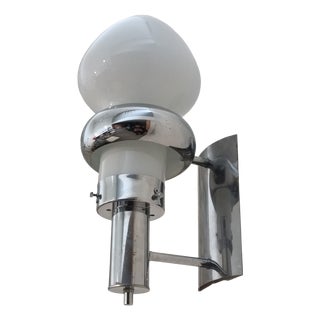 Vintage Space Age Wall Sconce, 1970s For Sale