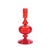 Ribbed Glass Taper Candle Holder (Set of 3) For Sale In Chicago - Image 6 of 6