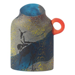 Kjell Engman Kosta Boda Atelier Sugar Pot Sculpture For Sale