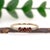 Rhodolite Garnet Band With Natural Diamonds Accents: Solid 14k Gold, Round 3mm, Size 6.75 For Sale - Image 4 of 8