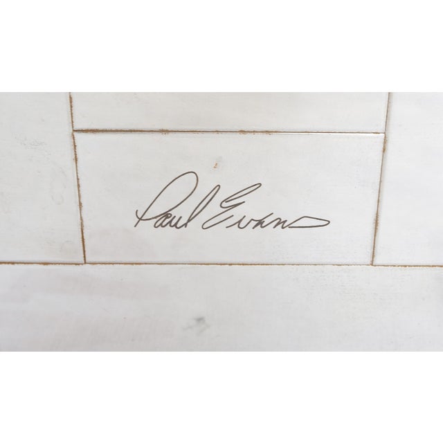 Pair Paul Evans Bracket Shape Burl Walnut Polished Chrome Hanging Shelves Mint For Sale - Image 6 of 11