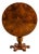 Biedermeier Walnut Tilt-Top Center Table, Circa 1830/40 For Sale
