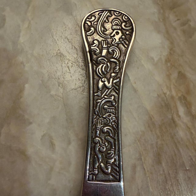 1940s William Spratling Silver Letter Opener Mid-Century Mexican Modernism For Sale - Image 5 of 18