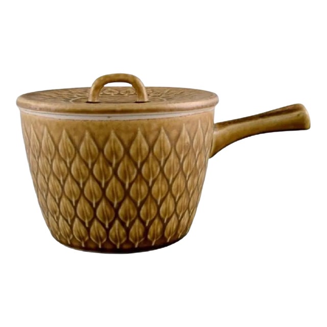 Relief Pot by Jens H. Quistgaard for Bing & Grondahl / Nissen Kronjyden For Sale