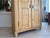 Biedermeier Farmhouse Cupboard in Softwood For Sale - Image 9 of 11