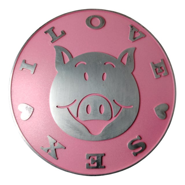 I Love Sex Trivet by Stefano Giovannoni for Alessi, 1995 For Sale
