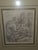 White Antique Drawing of Three Figures For Sale - Image 8 of 11