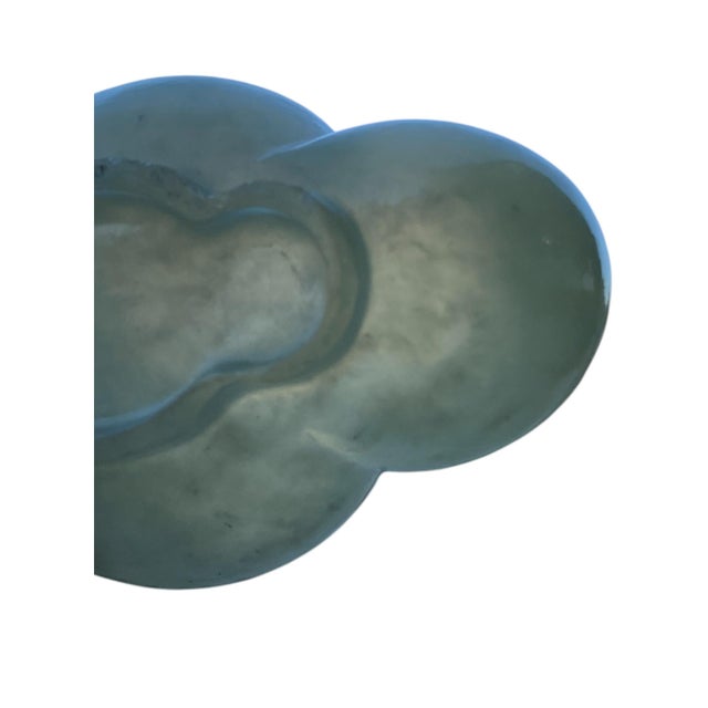 Early 20th Century Pair of Chinese Hardstone Jade-Colored Brush Washers For Sale - Image 10 of 13