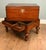 Antique Portuguese Inlaid Linen Trunk, 1800 For Sale - Image 6 of 7