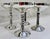 Hollywood Regency Vintage Plator Spain Silver-Plated Champagne Coupes With Grape Vine Twist Stems - Set of 4 For Sale - Image 3 of 10