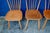 Vintage Bistro Chairs with Spindles, 1950s, Set of 4 For Sale - Image 4 of 11