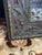 Art Nouveau Painted Wood Mirror For Sale - Image 6 of 8