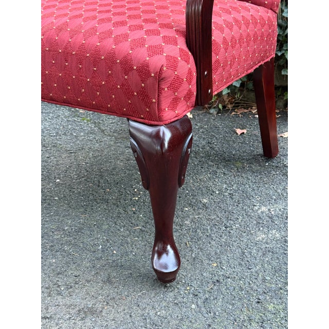 Fairfield Furniture Upholstered Armchairs - A Pair For Sale - Image 10 of 12