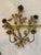 Late 20th Century Gilt Wall Candle Sconce For Sale - Image 5 of 6