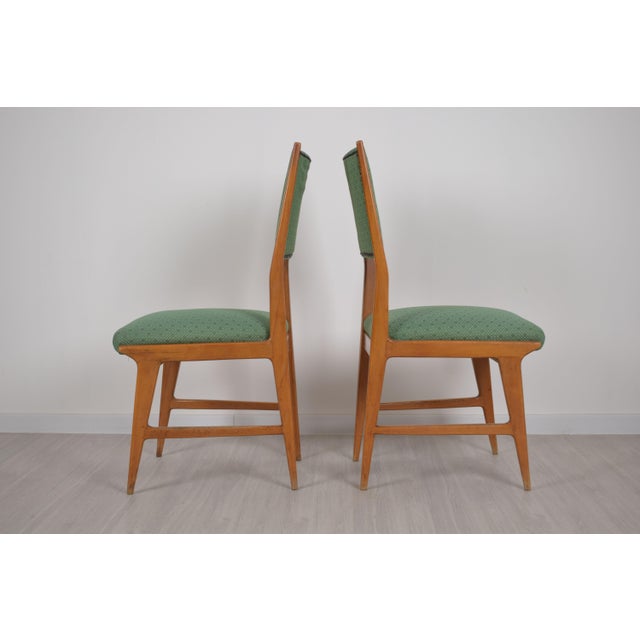 Vintage Chairs, Italy, 1950, Set of 4 For Sale - Image 4 of 18