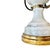 The Marbro Lamp Company 1950s Marbro Lamp Co. Alabaster & Brass Urn Lamp For Sale - Image 4 of 7