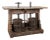 20th Century Standing Bar Wine Tasting Table With Wine Press Base For Sale