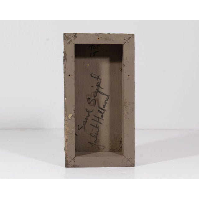 Juliet Holland Signed “Sand Script 15” Mixed Media Assemblage For Sale In Indianapolis - Image 6 of 7