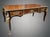 Metal Antique French Napoleon III Bureau Plat Desk in Fine Exotic Wood with Gilded Bronze Inlays, France, 19th Century For Sale - Image 7 of 7
