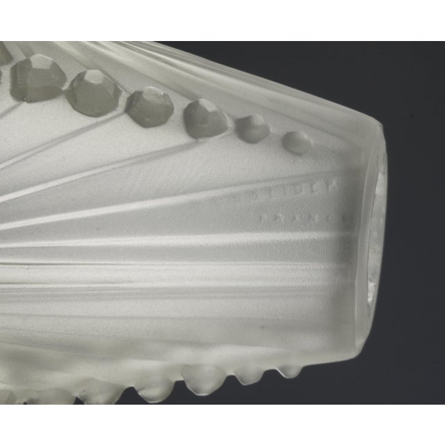 French Art Deco Chandelier by Hettier Et Vincent & Charles Schneider - 1930 France For Sale - Image 12 of 13