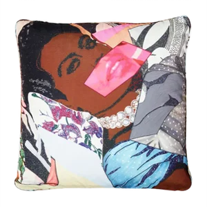 Clarivel Centered Pillowcase by Mickalene Thomas for Henzel Studio, 2014