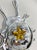Contemporary Sagrasse, Splat Silver, 2023, Resin and Marble Powder For Sale - Image 3 of 4