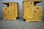 Brown Vintage Art Deco Bedside Tables, Czechoslovakia, 1937s, Set of 2 For Sale - Image 8 of 18