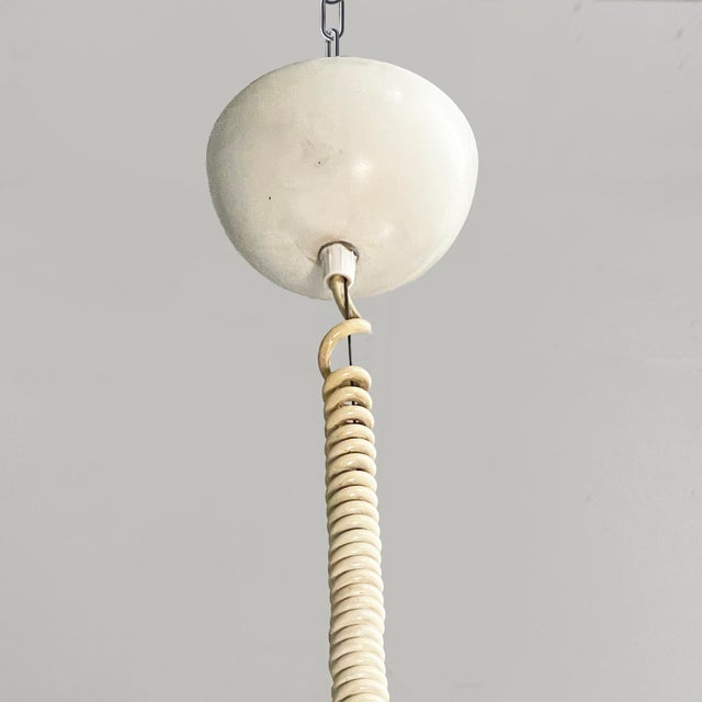 Italian Modern Cocoon Chandelier Nuvola by Tobia Scarpa for Flos, 1970s For Sale - Image 13 of 14