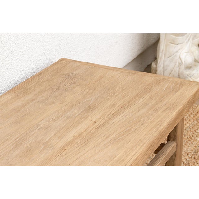 Rustic Rustic Elegant Reclaimed Wood Coffee Table For Sale - Image 3 of 7