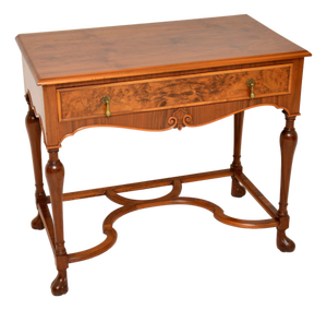 Vintage Walnut Side Table, 1930s
