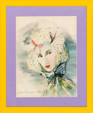"Butterfly Headdress" Artwork