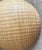Late 20th-Century Nicely-Sized Contemporary Winnowing-Style Handwoven Bamboo Basket For Sale - Image 9 of 17