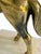 Vintage Brass Equestrian Horse Bookends on White Marble Bases – Pair of Western Style Horse Sculptures For Sale - Image 12 of 14